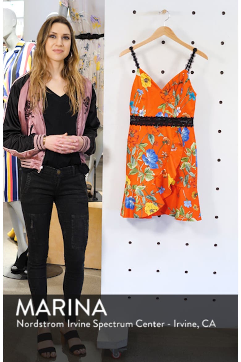 Kirby Floral Tulip Hem Dress video