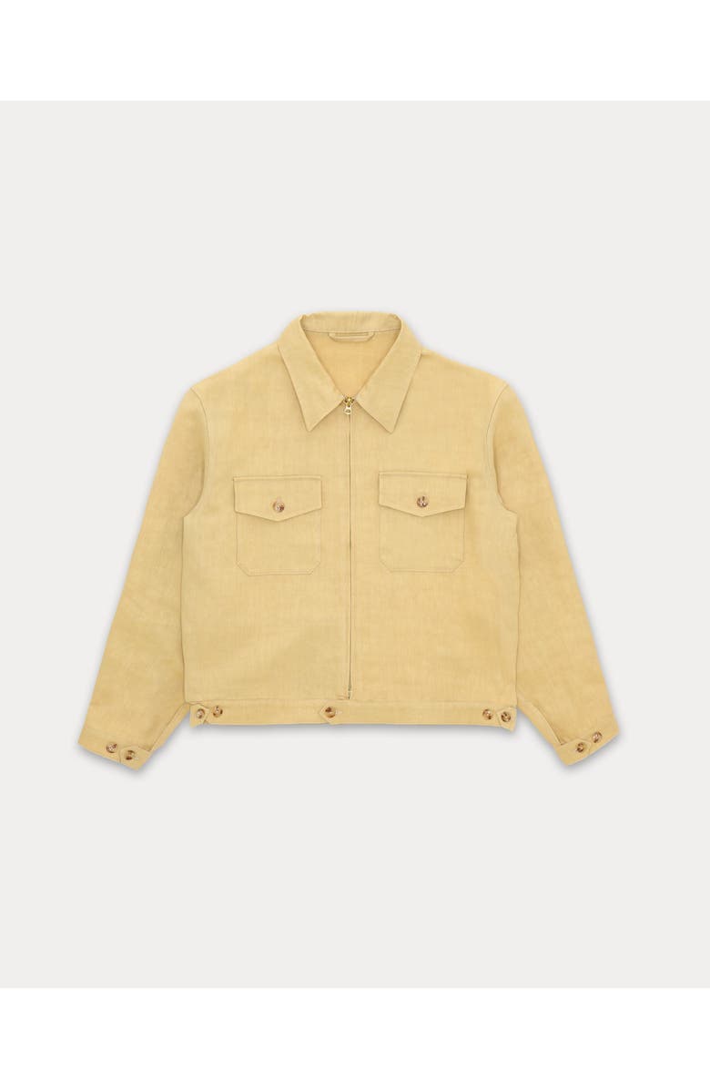 Fortela Albert Linen Jacket, Main, color, Camel