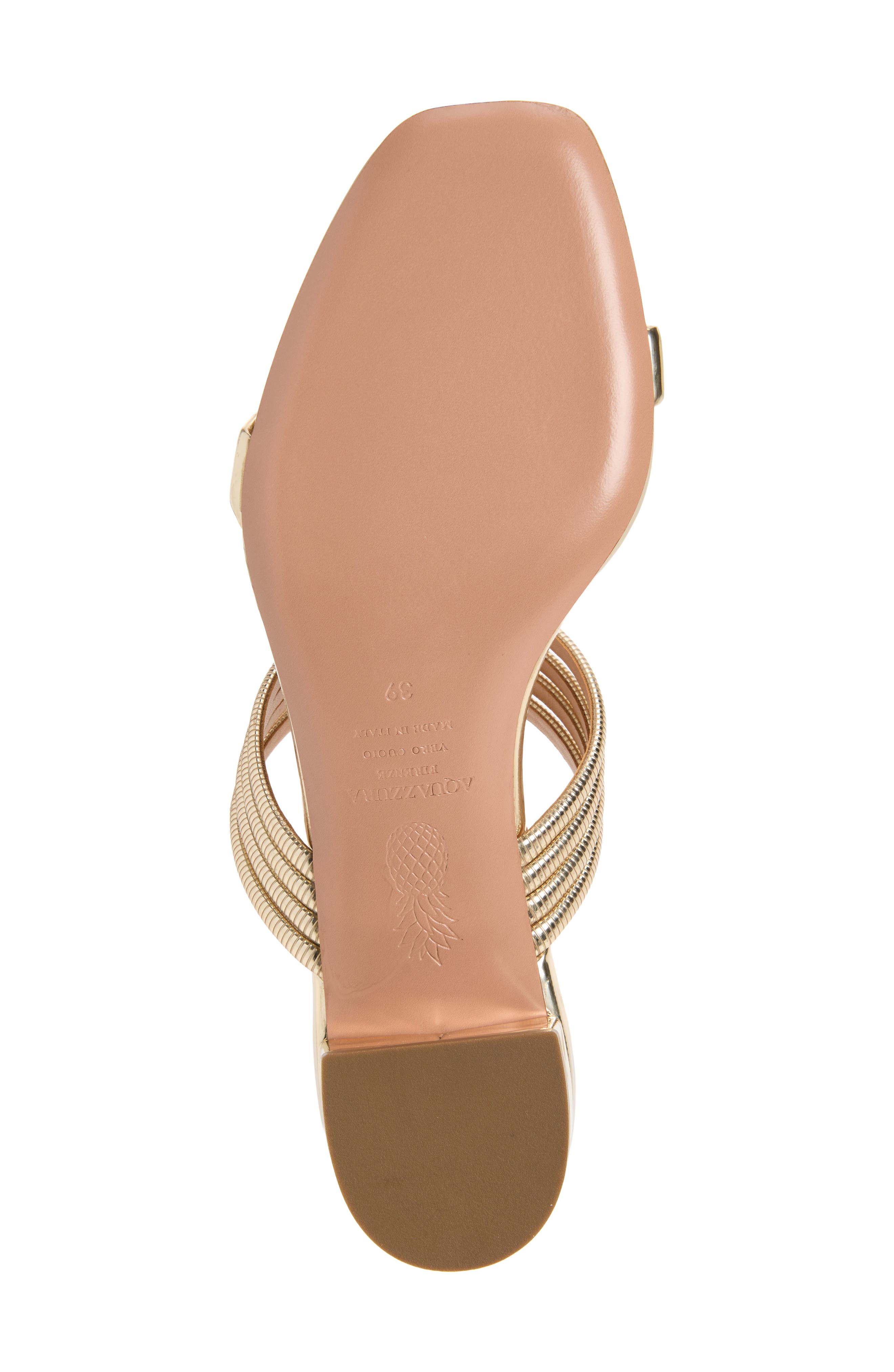 Collier Sandal, Alternate, color, SOFT GOLD