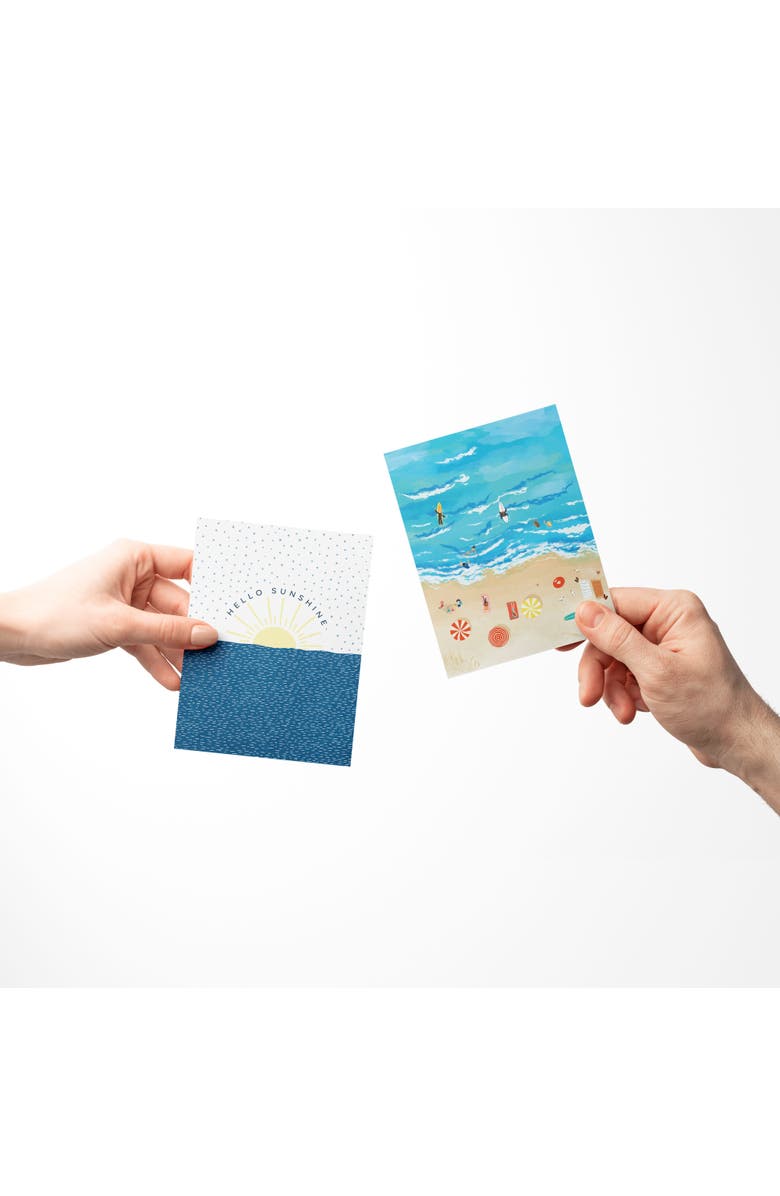 Ramus & Co Everyday Greeting Card Pack (3ct) "Sun, Beach People, Surf", Alternate, color, Multi-Pack
