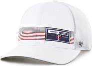 '47 Men's '47 White Minnesota Twins Rangefinder brrr Trucker Adjustable Hat