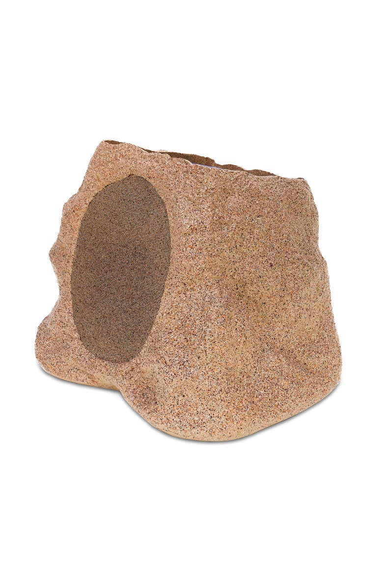 Rock Speaker Connect Solar Bluetooth Speaker, Alternate, color, Sand