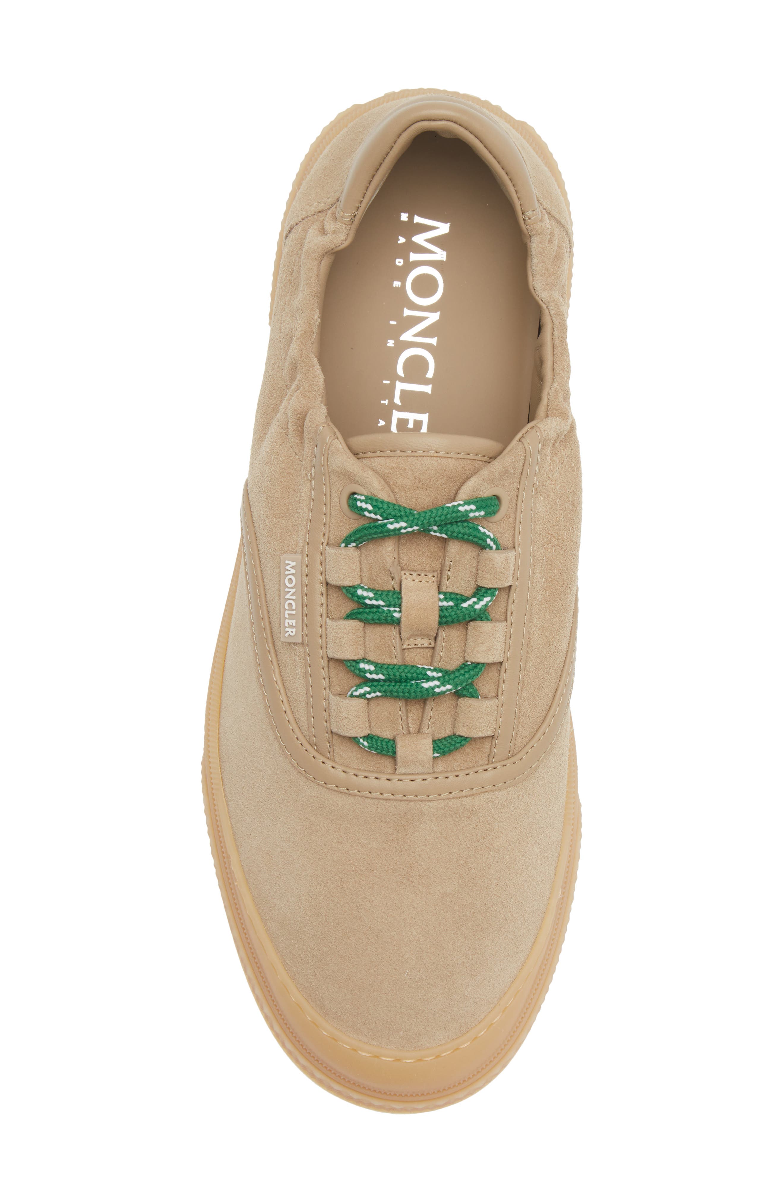 Moncler Vera Leisure Sneaker, Alternate, color, Mustard