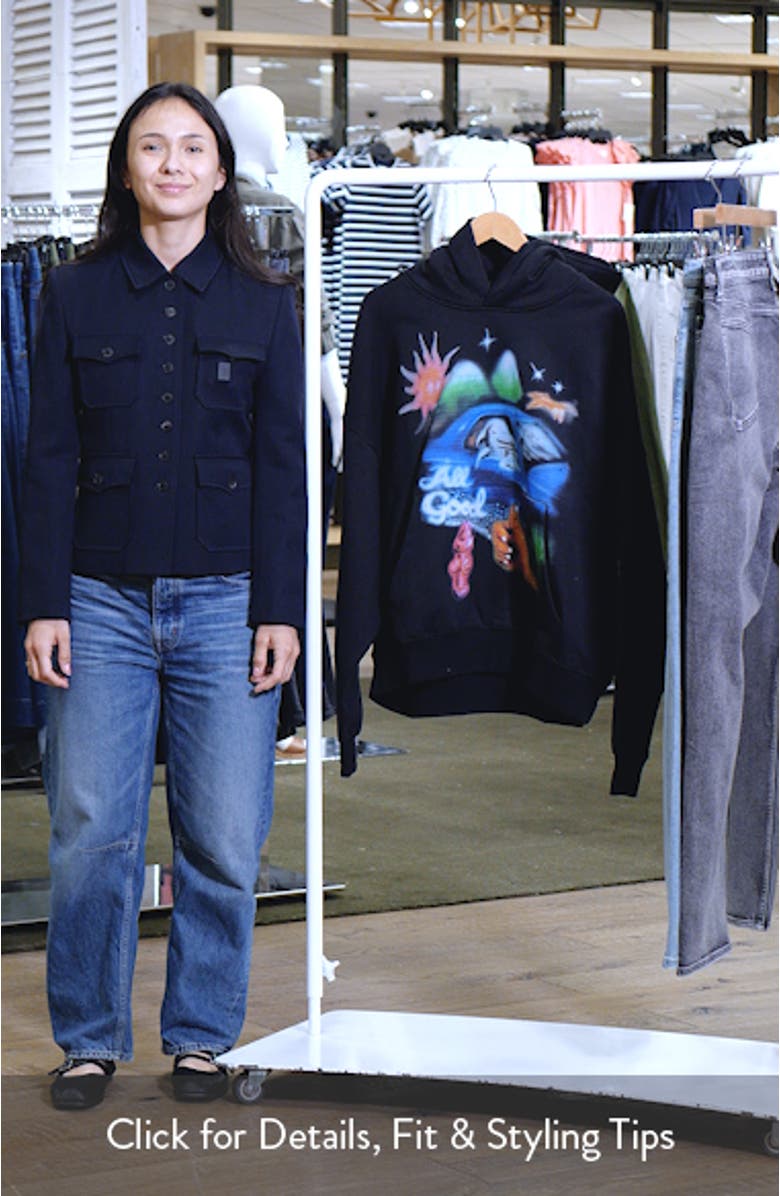 All Good Airbrush Pullover Hoodie, sales video thumbnail