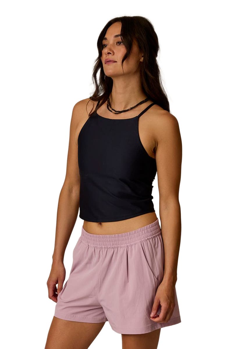 Carve Designs Boca Compression Tankini, Main, color, Black