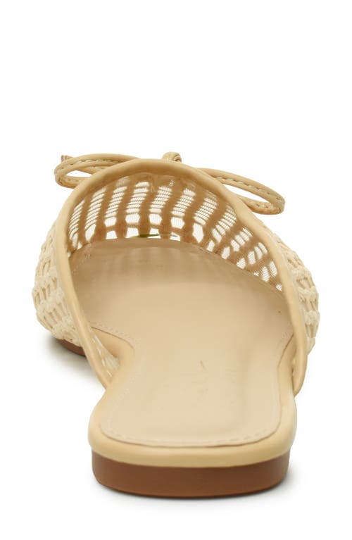 NICOLE MILLER NICOLE MILLER FLATTY WOVEN MULE 