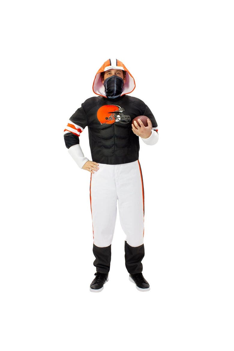 Men's Brown Cleveland Browns Game Day Costume, Main, color, Brown