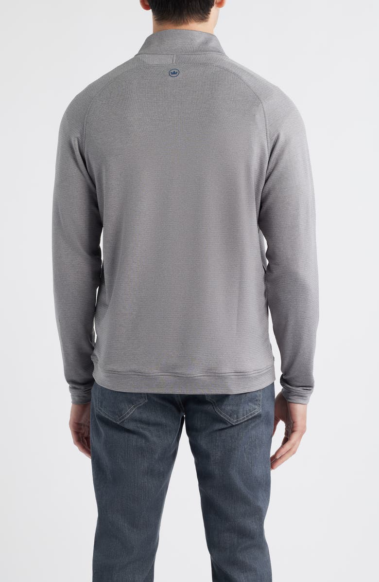 Peter Millar Beaumont Performance Quarter Zip Pullover, Alternate, color, Oslo Grey