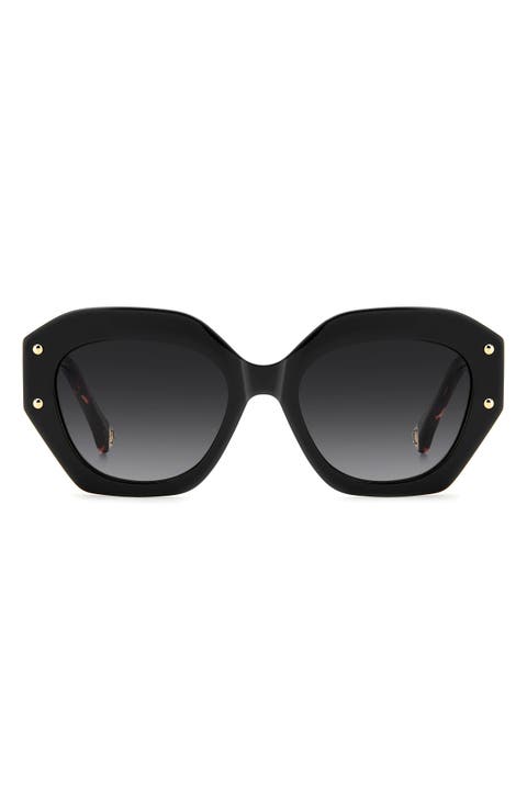 Her 53mm Gradient Square Sunglasses