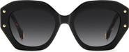 Carolina Herrera Her 53mm Gradient Square Sunglasses
