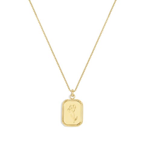 Audrey Birth Flower Necklace