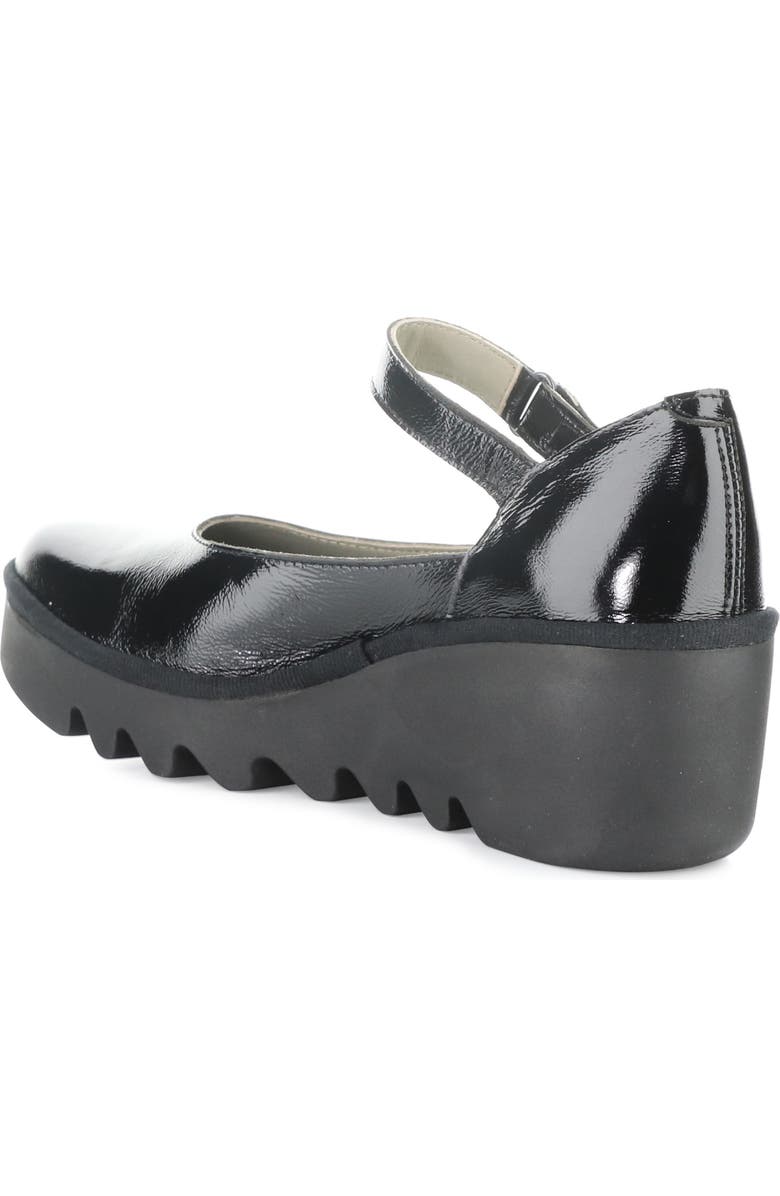 Fly London Bawo Platform Wedge Pump, Alternate, color, 010 Black Nappalak