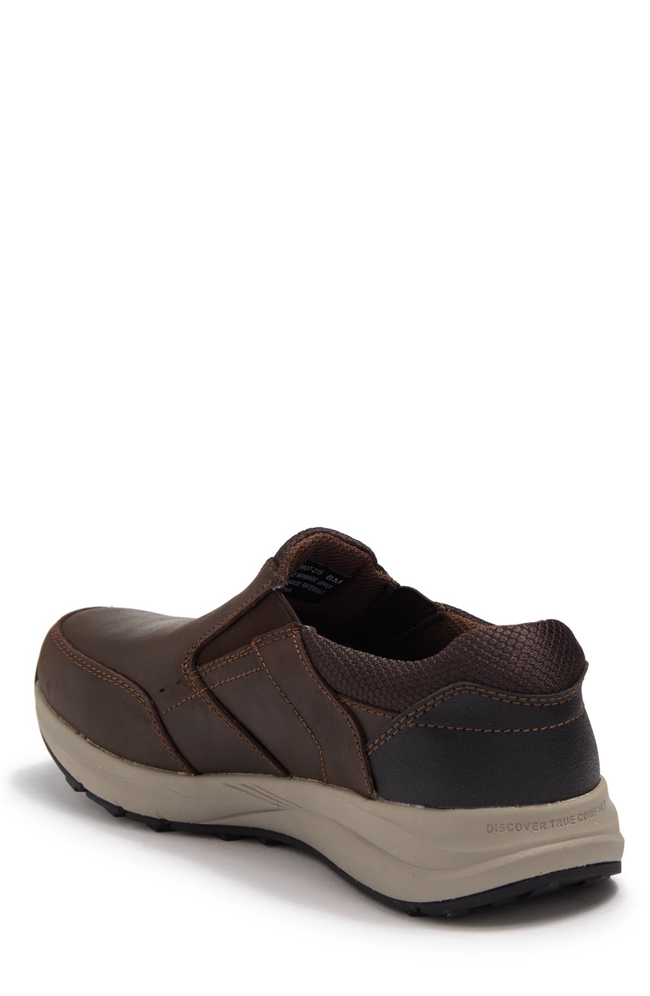 NUNN BUSH Excursion Waterproof Slip-On Shoe - Wide Width Available, Alternate, color, Brown Ch