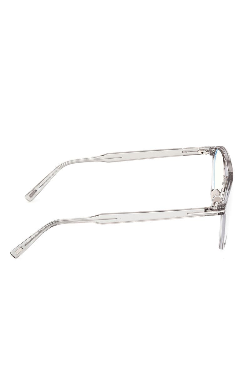 TOM FORD 52mm Pilot Blue Light Blocking Glasses, Alternate, color, 