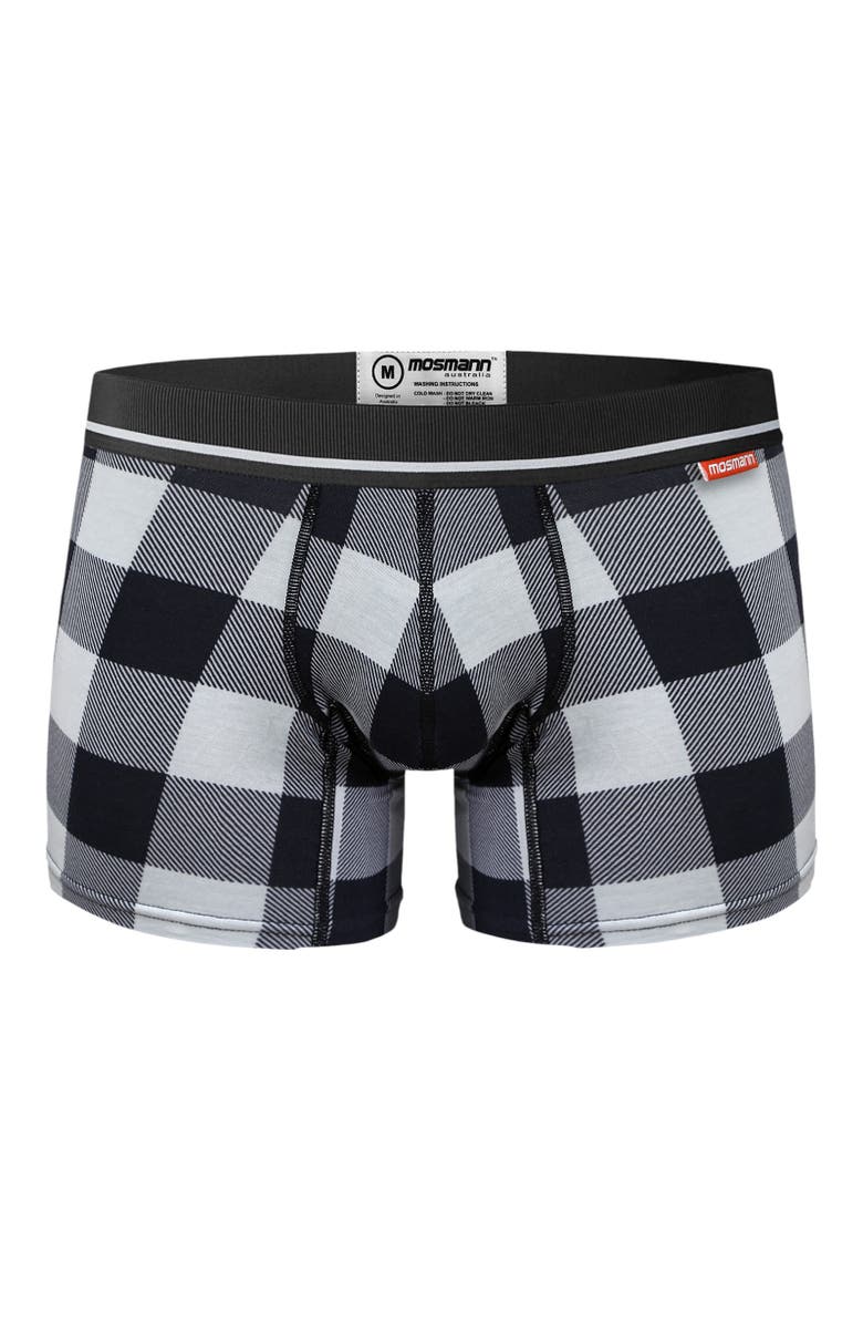 Mosmann Australia Men's Ultra-Soft Boxers, Alternate, color, Black