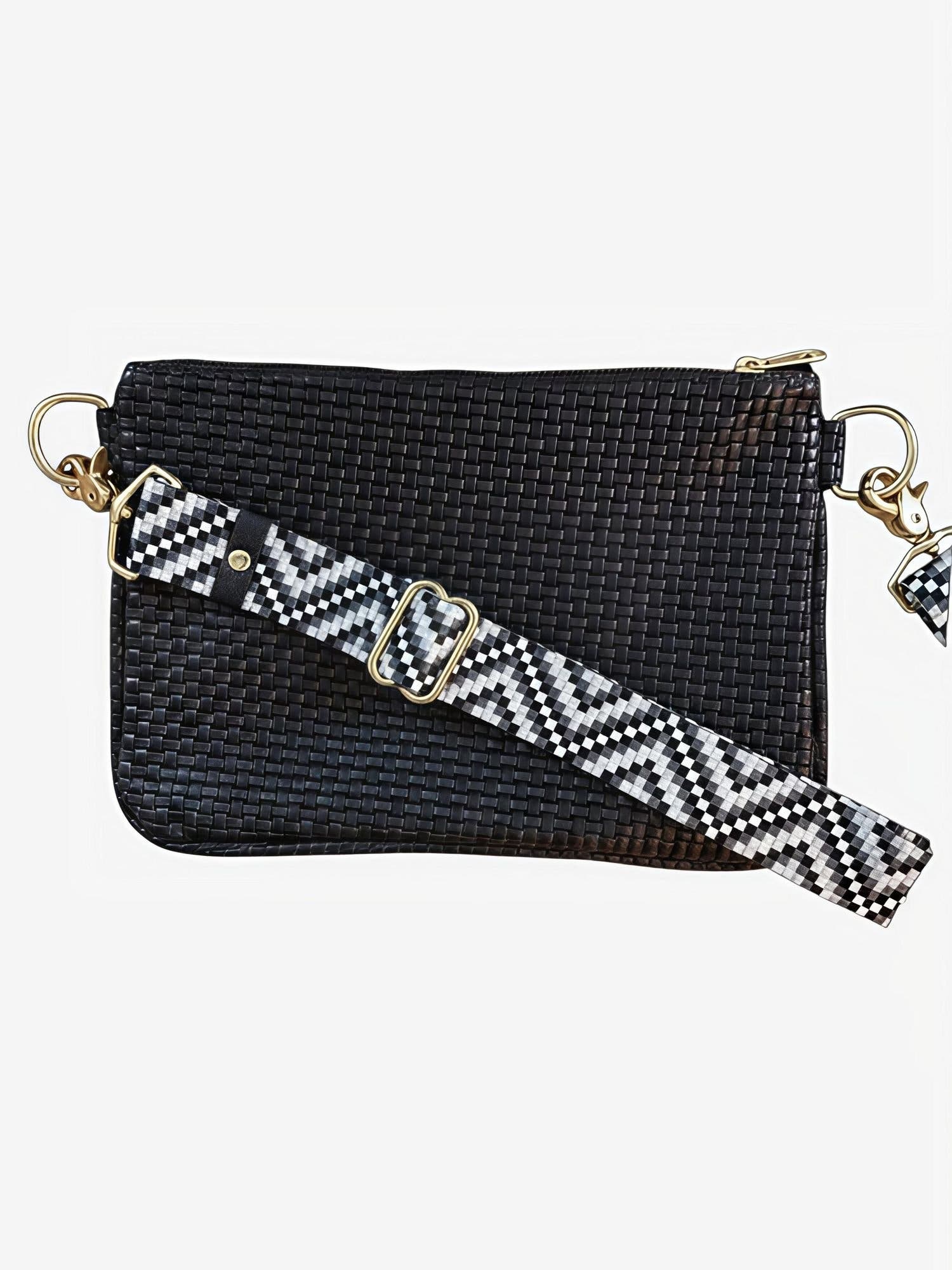 Alice Embossed Leather Crossbody, Main, color, Black