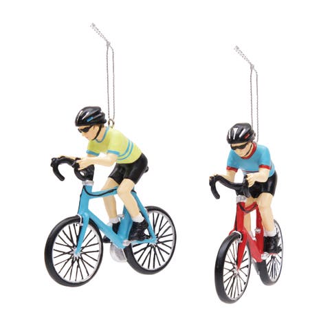 Biking Ornament A/2
