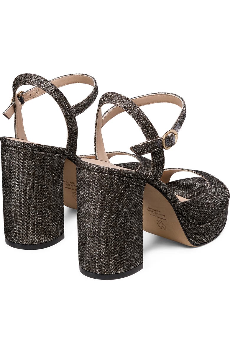 Stuart Weitzman Dayna II Platform Sandal, Alternate, color, New Pyrite