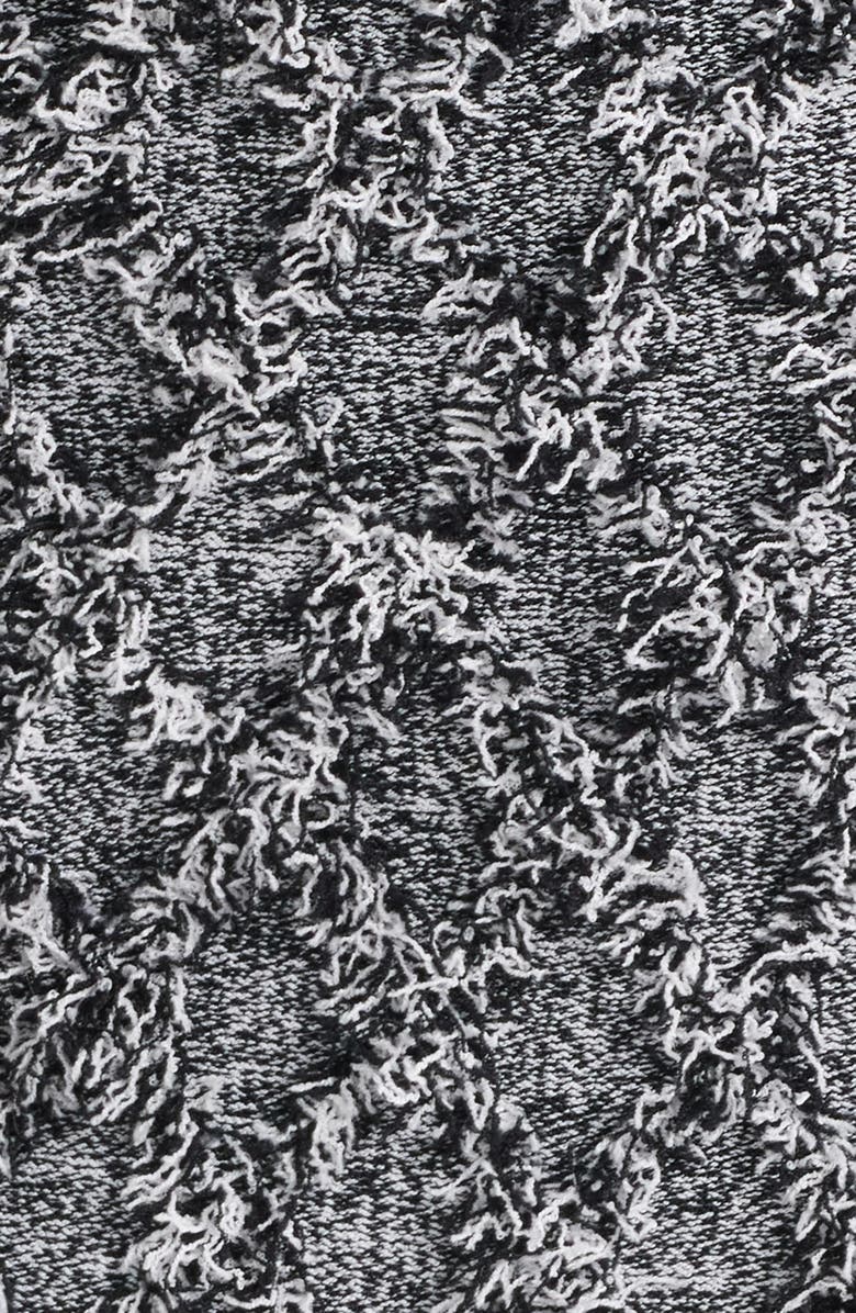 KOBI HALPERIN Apollo Fringe Long Sleeve Sweater Dress, Alternate, color, 