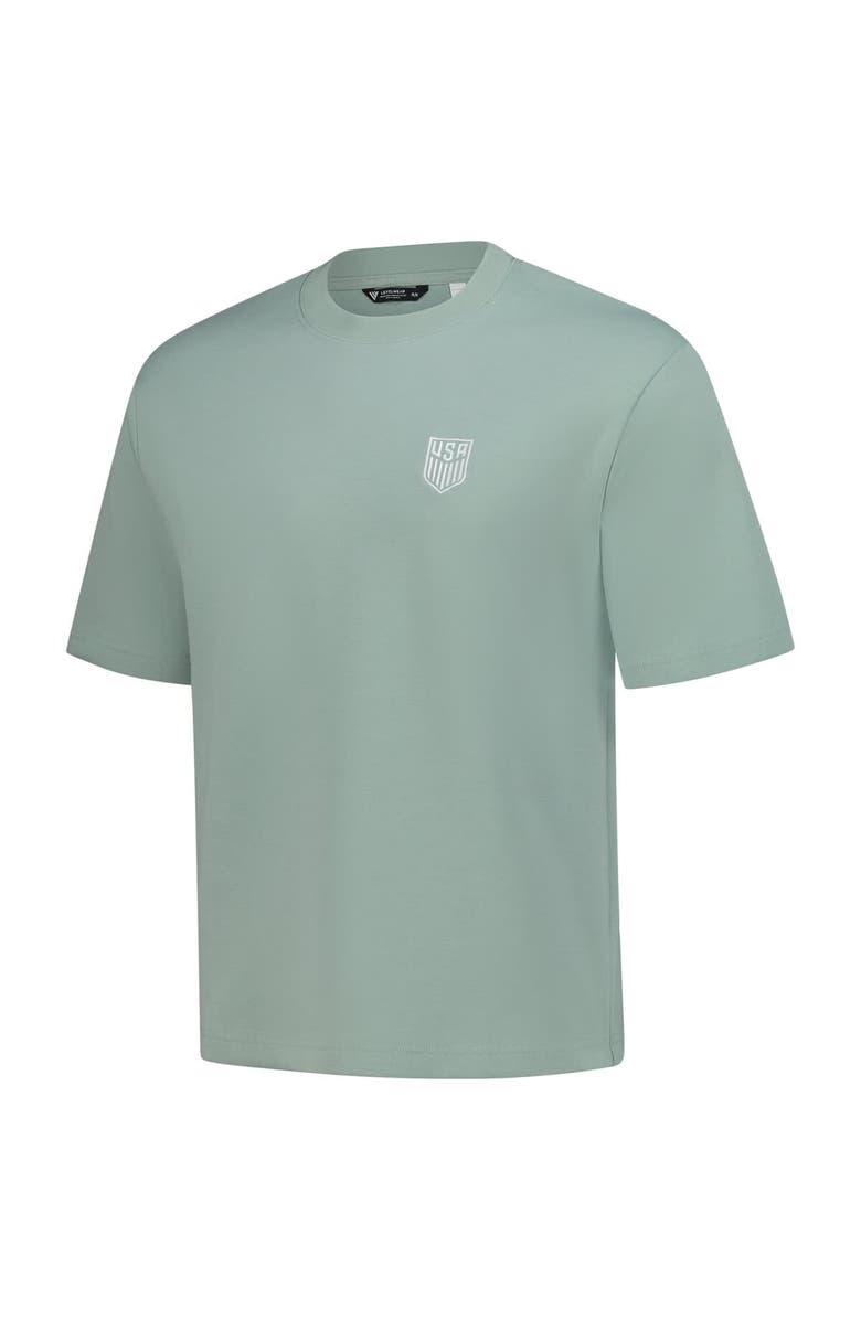 LEVELWEAR Unisex Levelwear  Green USMNT Luxe Signature Knit T-Shirt, Alternate, color, Green