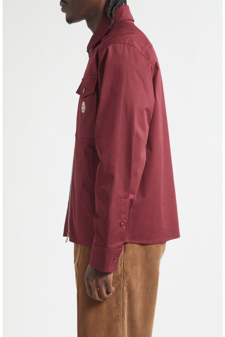 Stretch Cotton Zip Shirt, Alternate, color, PORT ROYALE