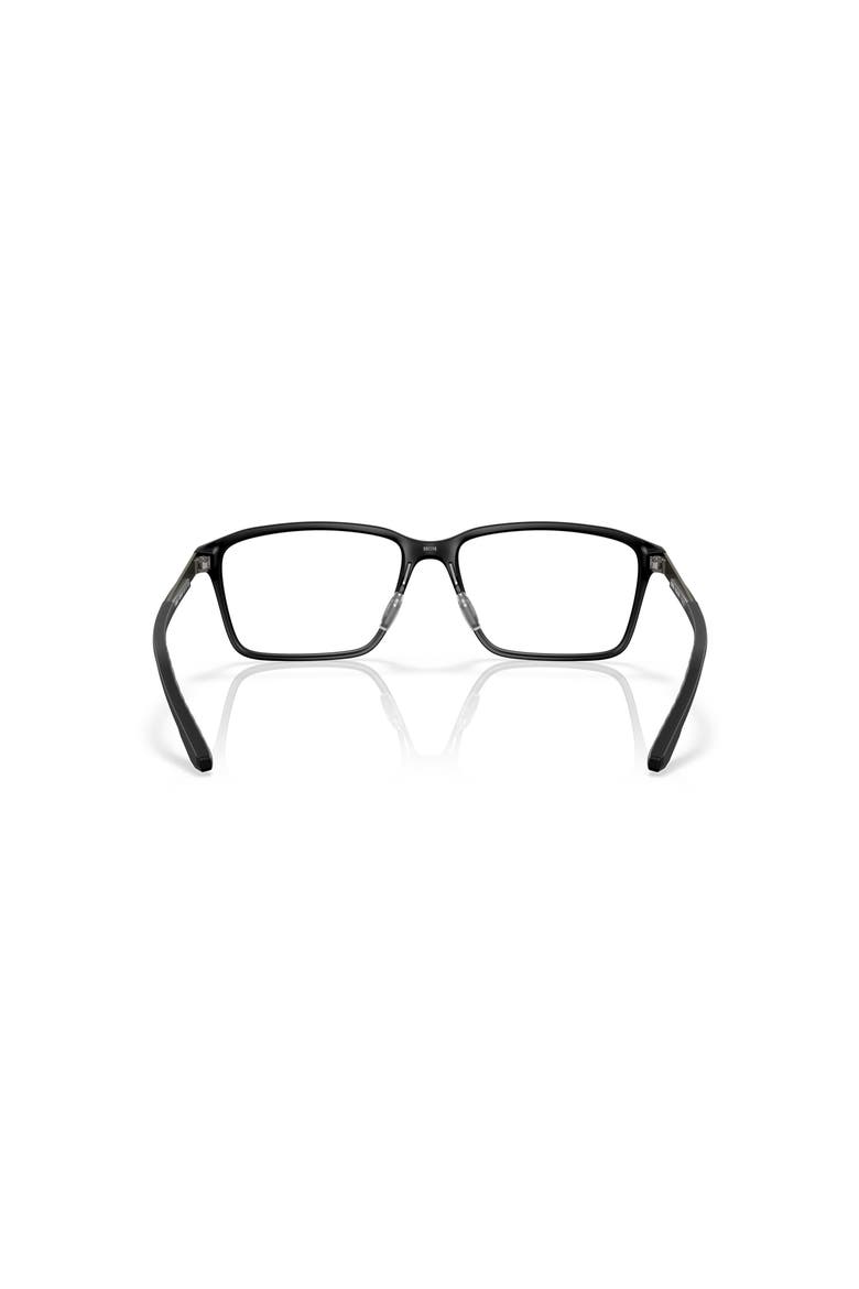 53mm Rectangle optical glasses, Alternate, color, Black