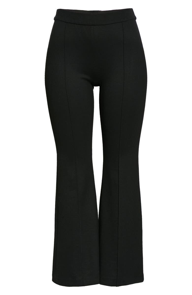 Rosetta Getty Crop Flare Knit Pants, Alternate, color, 