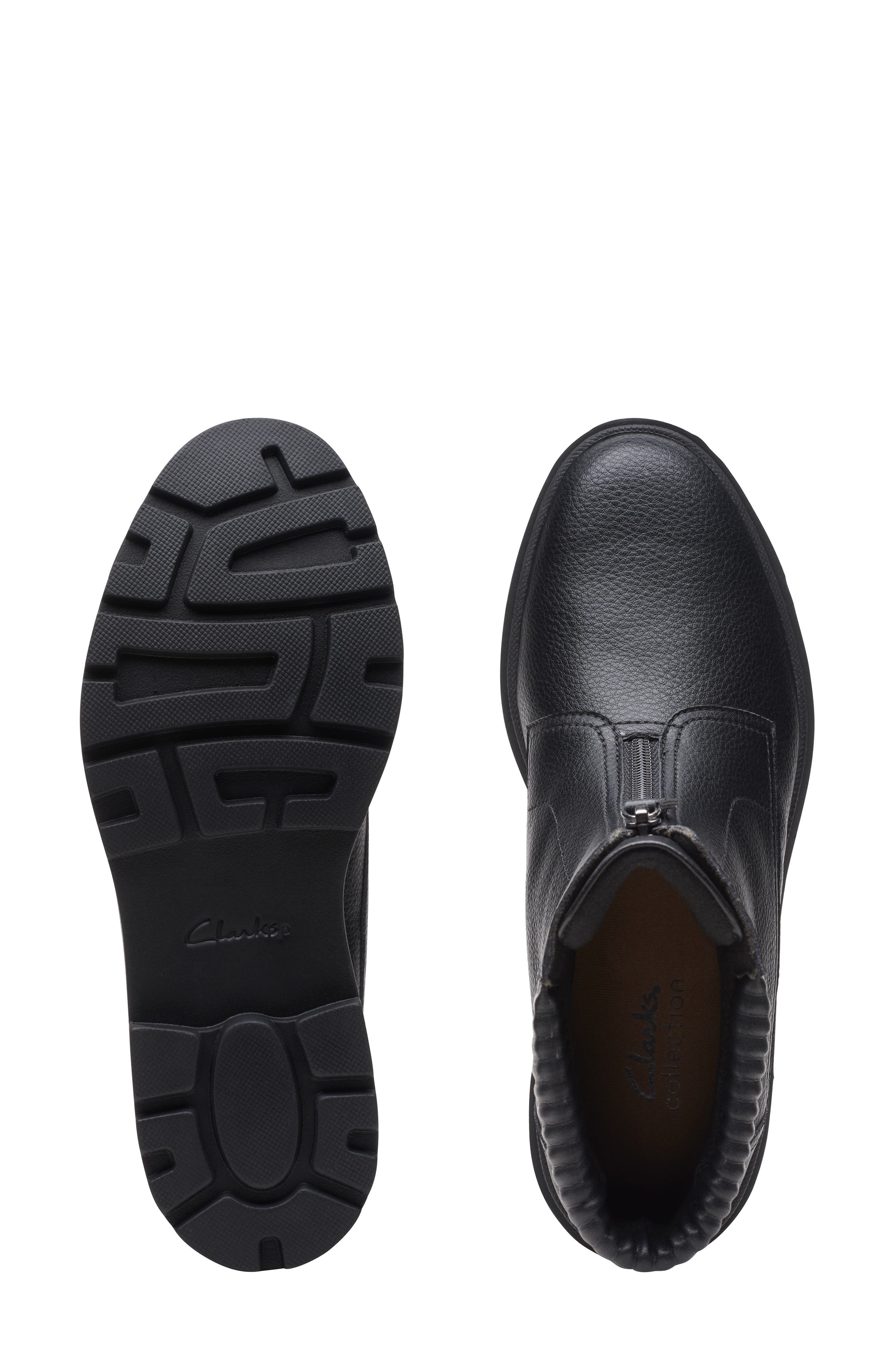 Clarks<sup>®</sup> Calla Zip Waterproof Boot, Alternate, color, 