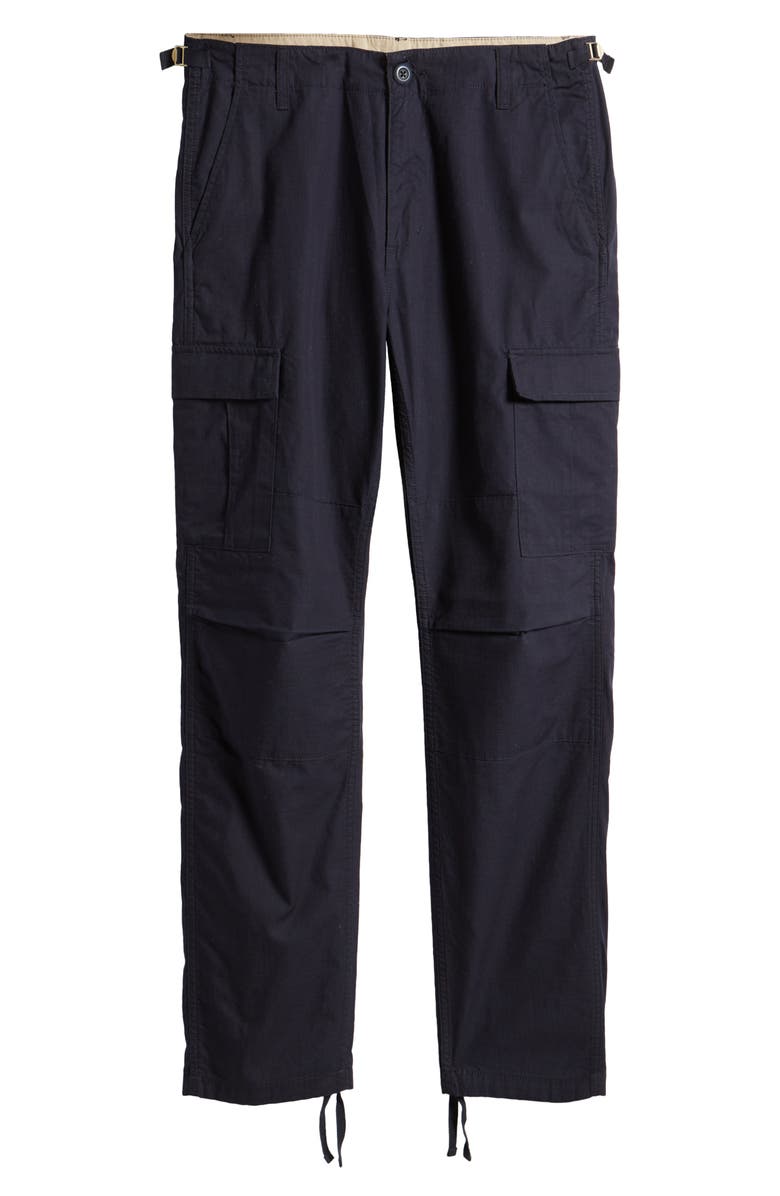 Carhartt Work In Progress Aviation Ripstop Cotton Cargo Pants, Alternate, color, Dark Navy