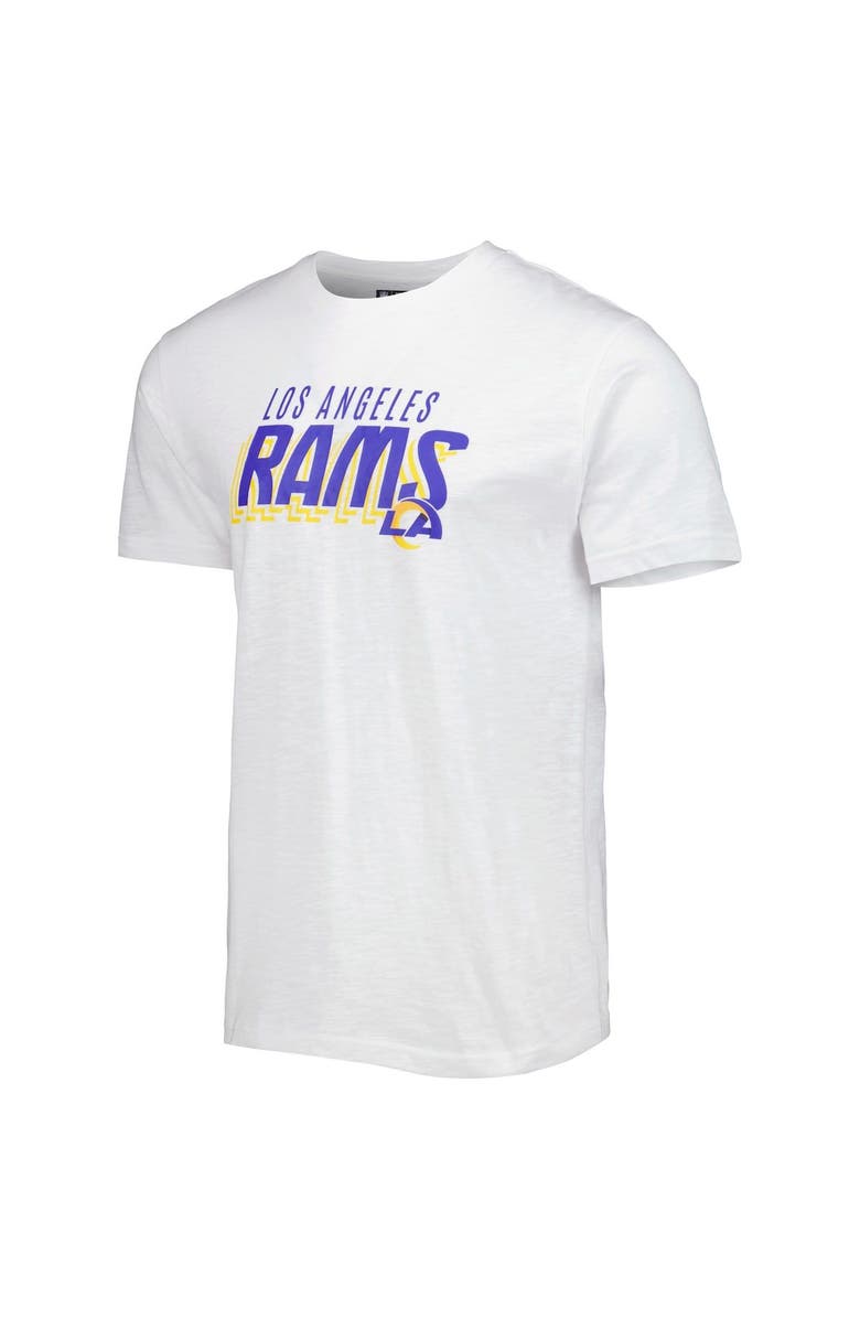 CONCEPTS SPORT Men's Concepts Sport Royal/White Los Angeles Rams Downfield T-Shirt & Shorts Sleep Set, Alternate, color, Royal