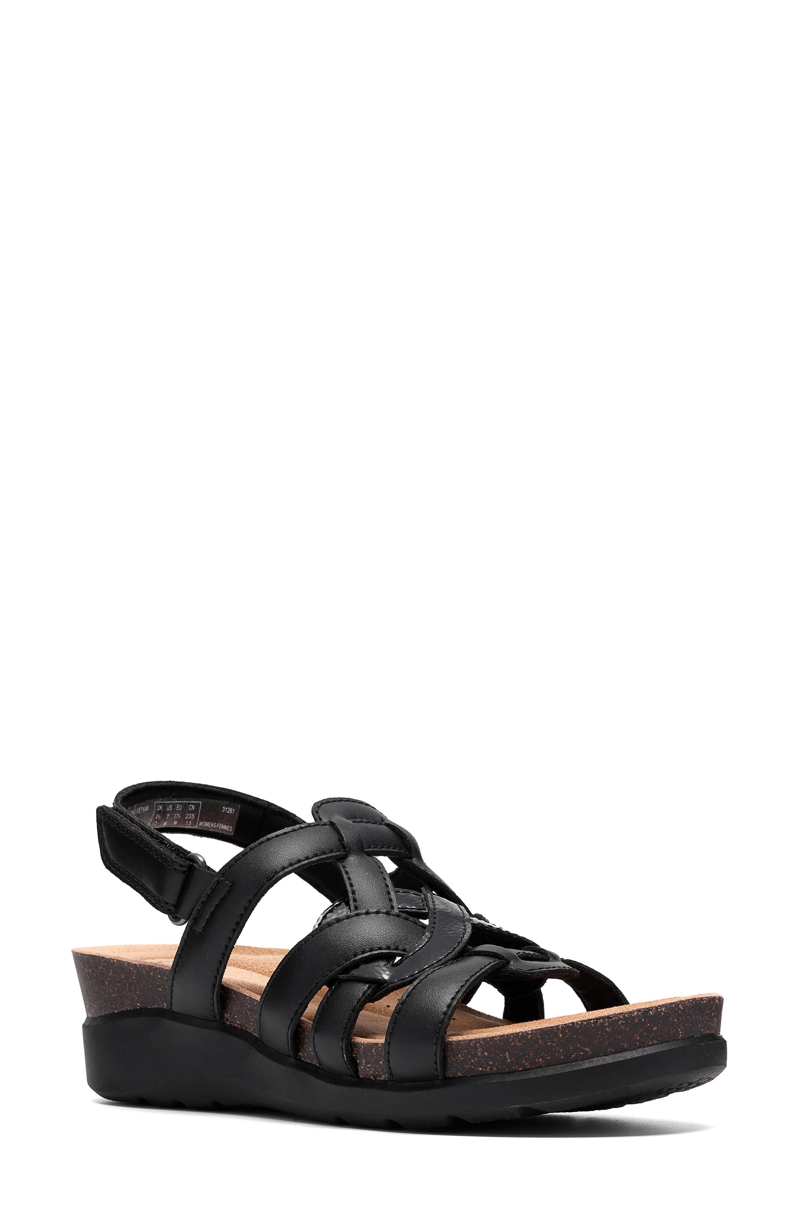 Clarks® Calenne Gracie Wedge Sandal