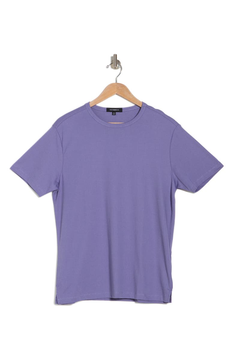 WESTZEROONE Rivervally Short Sleeve T-Shirt, Alternate, color, Lavender S