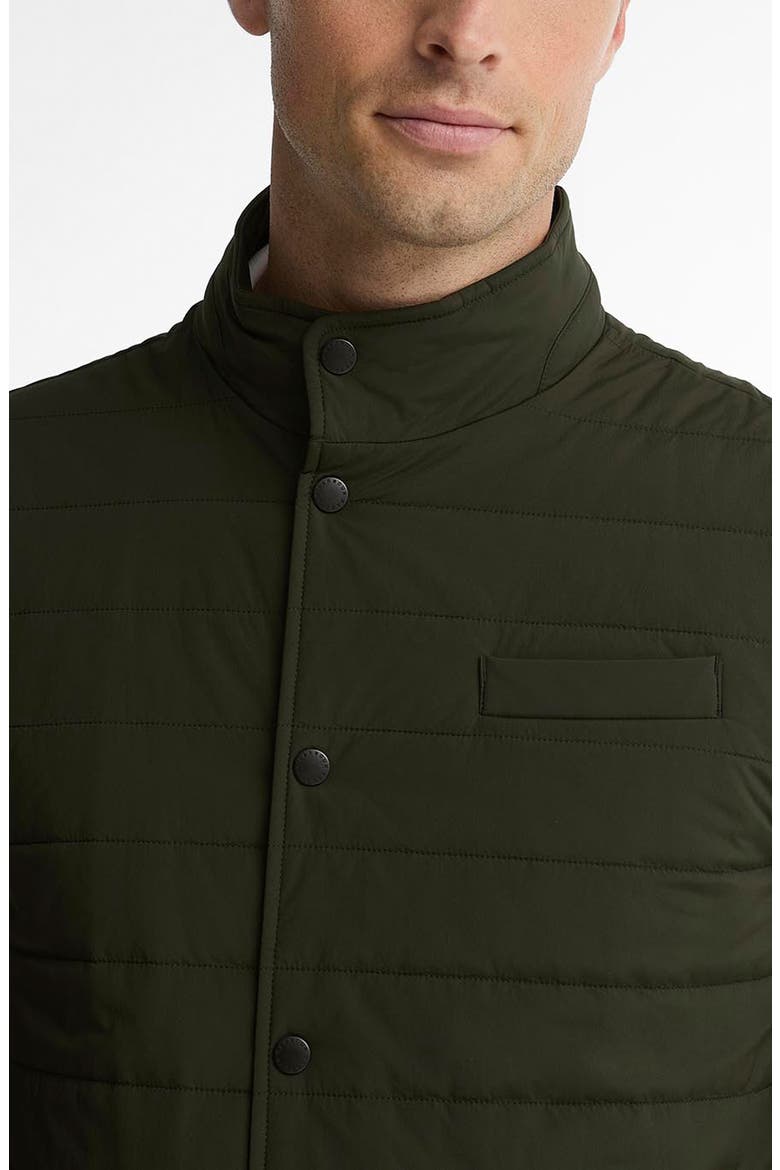 Palmo Quilted Gilet, Alternate, color, SAGE