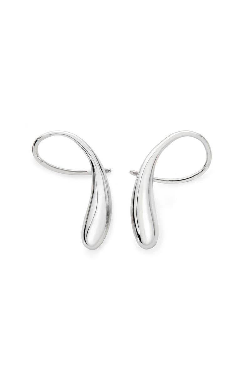 Lucy Quartermaine Drop Cross Earrings, Main, color,