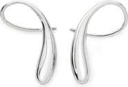 Lucy Quartermaine Drop Cross Earrings