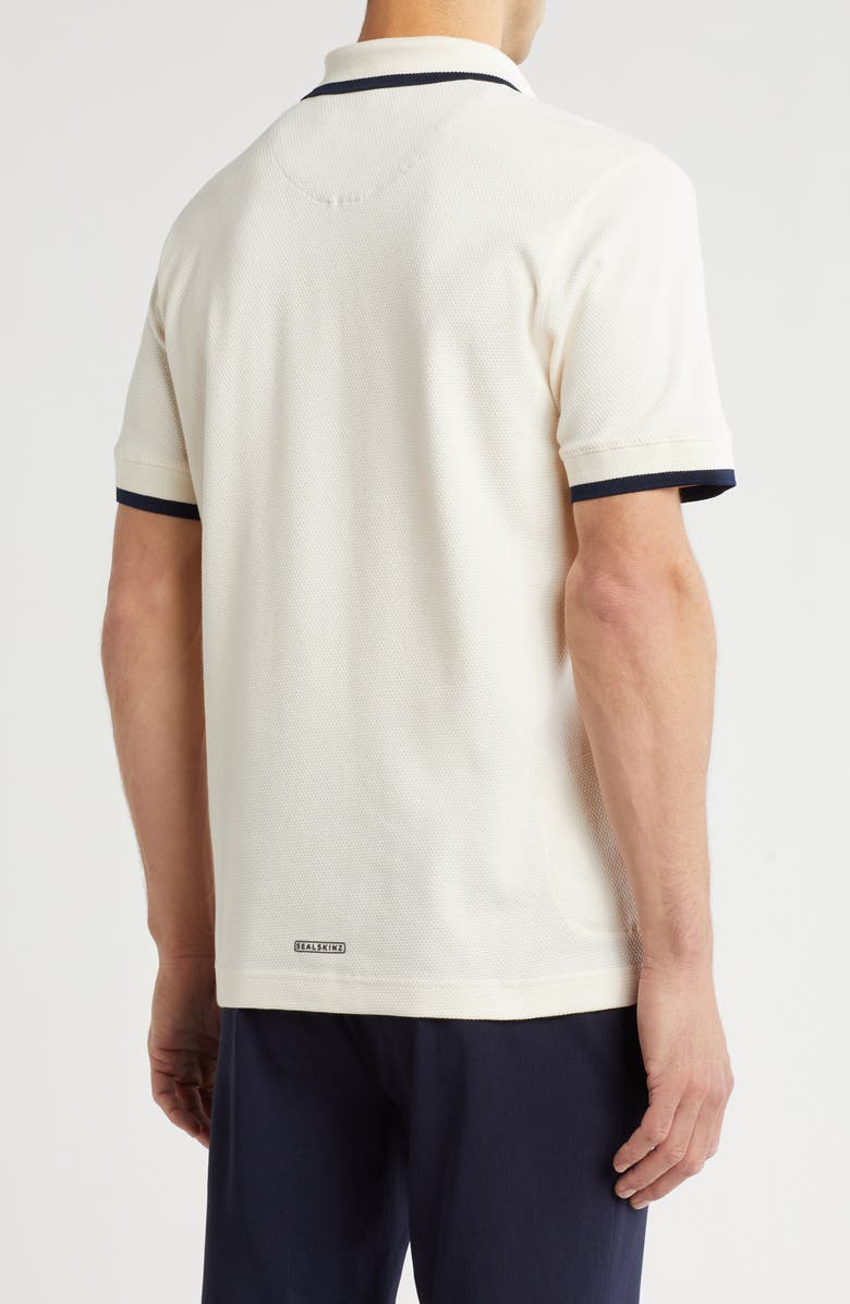 Sealskinz Irmingland Stretch Cotton Polo, Alternate, color, White