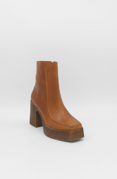 Agathe Platform Ankle Boots