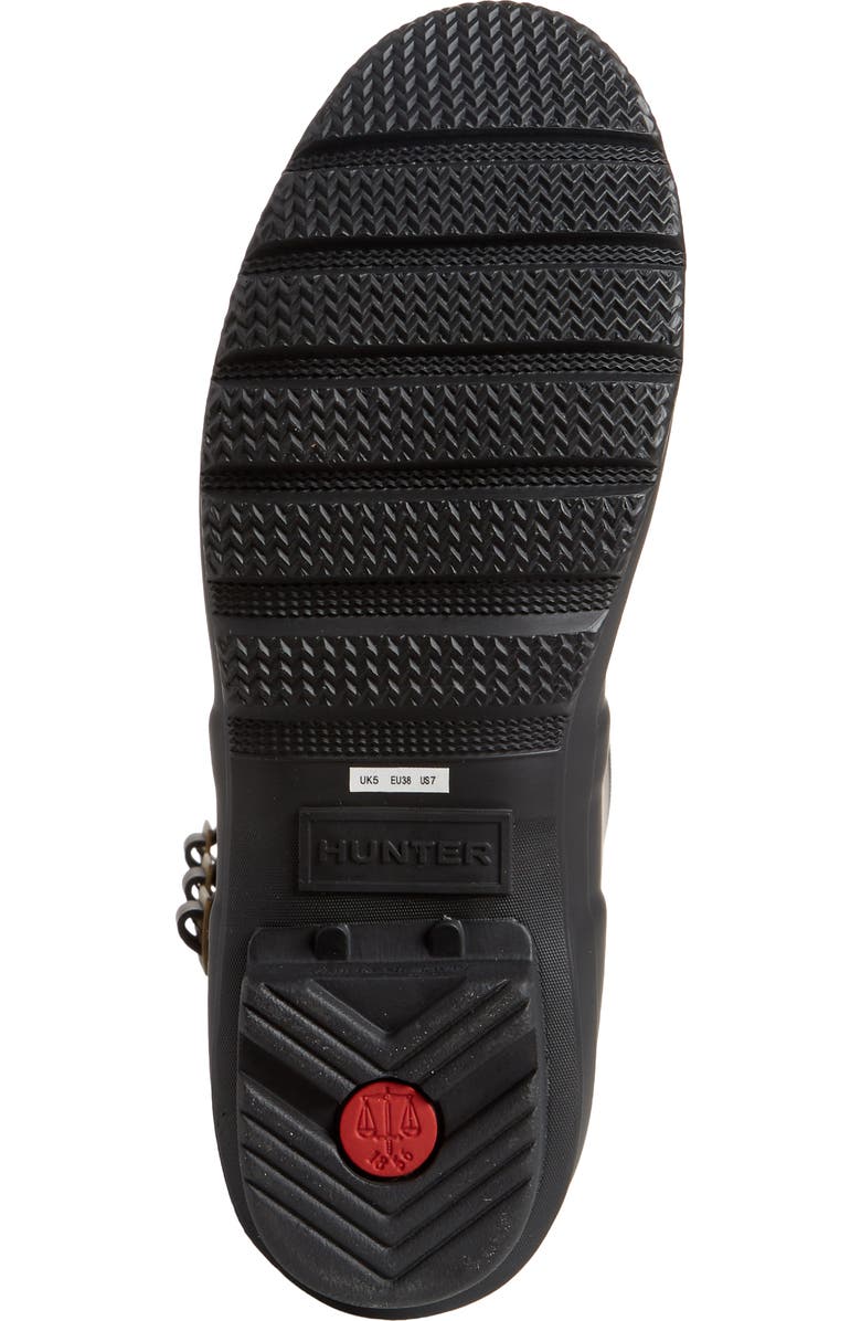 Hunter Triple Buckle Tall Rain Boot, Alternate, color,