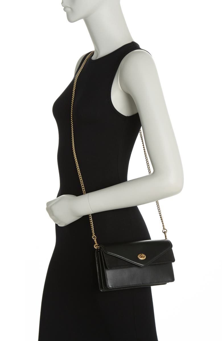 COACH Aster Mixed Leather Crossbody, Alternate, color, 