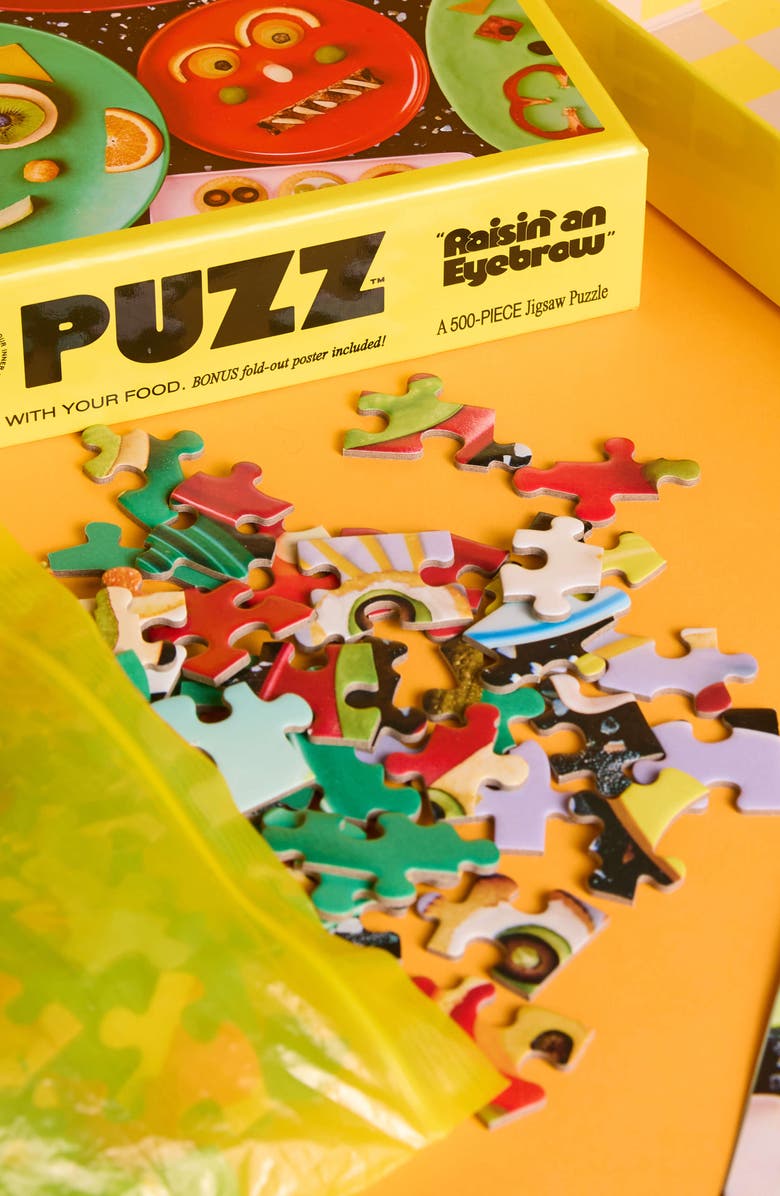 Le Puzz Raisin An Eyebrow Jigsaw Puzzle, Alternate, color, NO COLOR