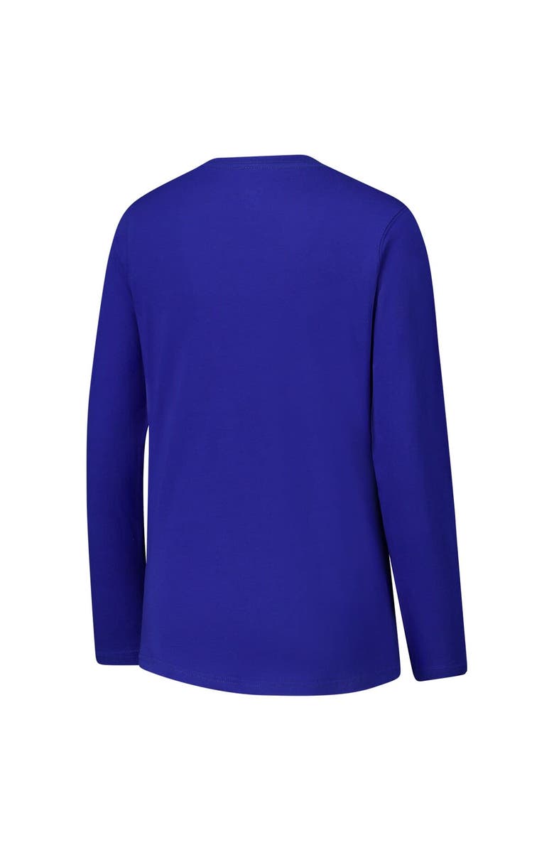 G-III 4HER BY CARL BANKS Women's G-III 4Her by Carl Banks Royal Indianapolis Colts Post Season Long Sleeve V-Neck T-Shirt, Alternate, color, Royal