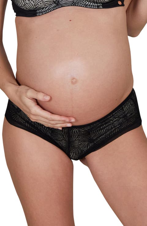 Dahlia maternity shorts