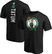 FANATICS Men's Fanatics Branded Jayson Tatum Black Boston Celtics Team Playmaker Name & Number T-Shirt