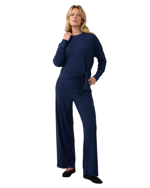 Wide Leg Knit Maternity Pant