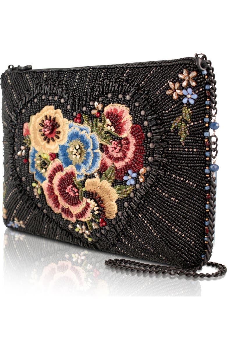 Mary Frances Accessories Blossom Heart Crossbody Handbag, Alternate, color, Multi