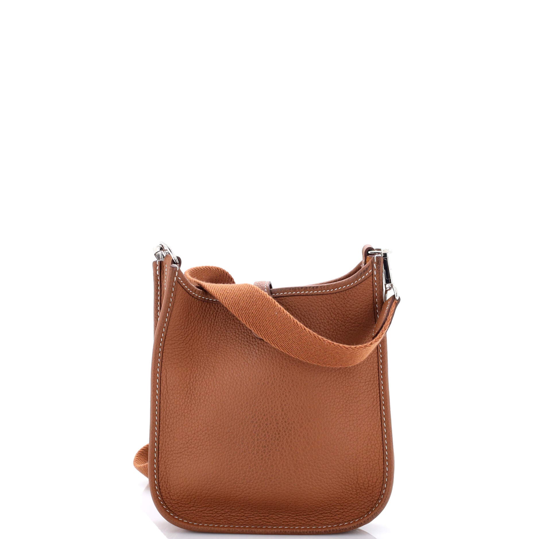 Pre-Owned Hermes Evelyne Bag Gen III Clemence TPM, Alternate, color, Gold