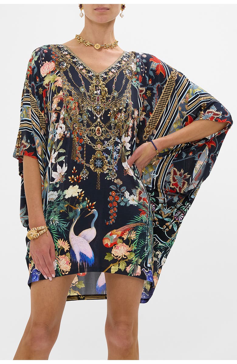 Camilla Bat Sleeve Dress Palacio Poetry, Alternate, color,