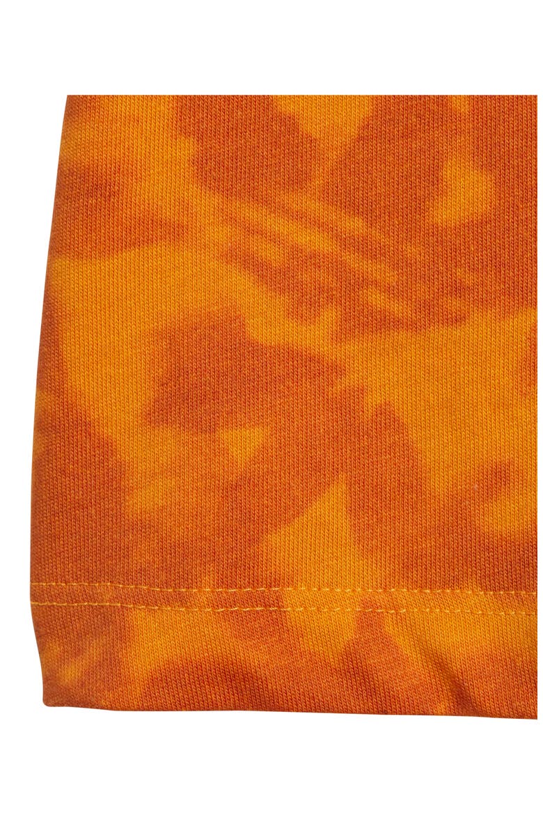 Lifestyle T-Shirt, Skirt & Leggings Set, Alternate, color, BRIGHT ORANGE/ PINK FUSION