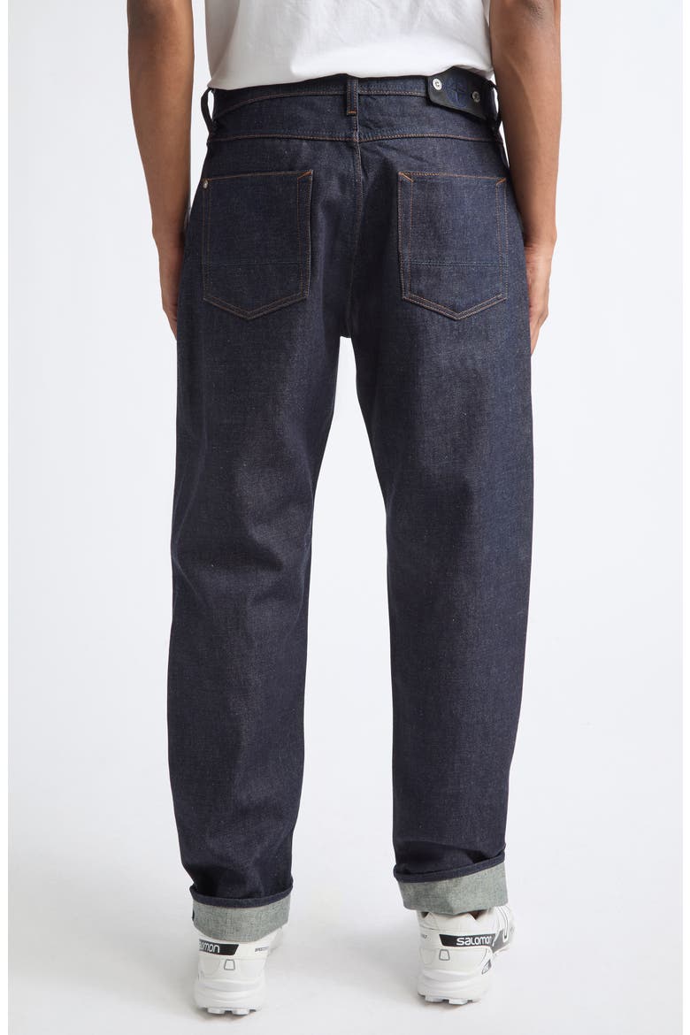 Straight Leg Raw Jeans, Alternate, color, VJ200 BLUE RAW