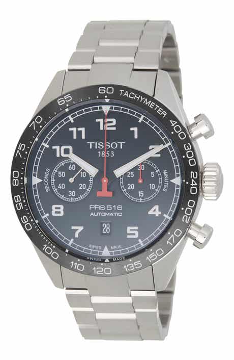 Tissot PRS 516 Bracelet Strap Automatic Chronograph Watch, 45mm